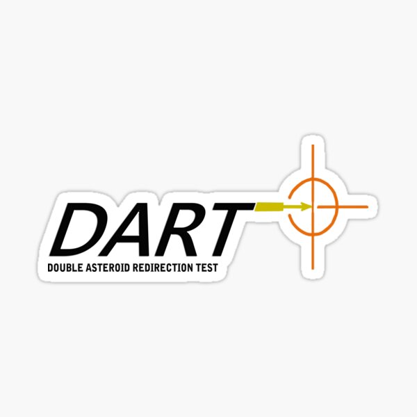 Item preview, Double Asteroid Redirection Test (DART) Mission Logo designed and sold by Nikki SpaceStuffPlus.