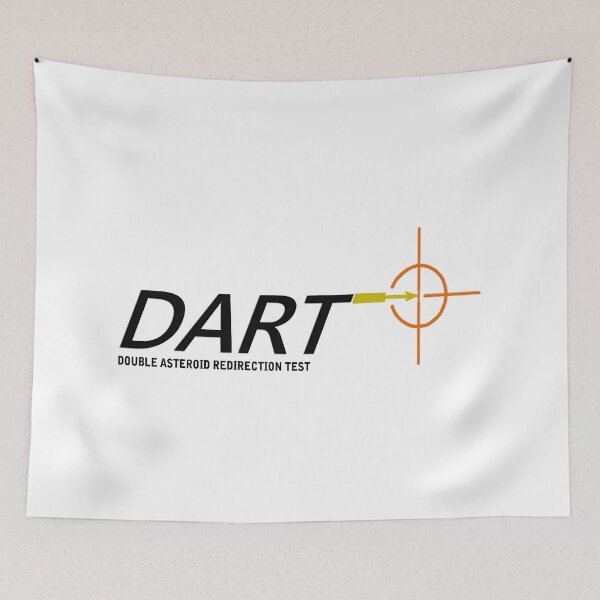 Item preview, Double Asteroid Redirection Test (DART) Mission Logo designed and sold by Nikki SpaceStuffPlus.