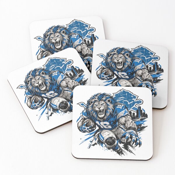 Item preview, Detroit Football Lion Mascot Game Day designed and sold by Dromiba.
