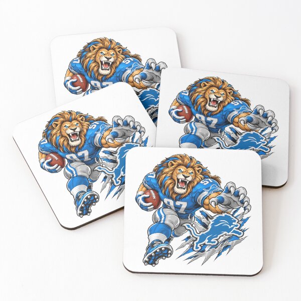 Item preview, Detroit Football Lion Mascot Game Day designed and sold by Dromiba.