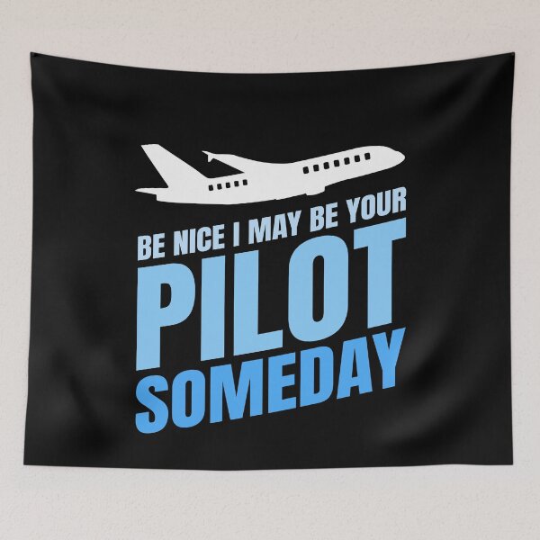 Item preview, Funny Be Nice I Might Be Your Pilot Someday Aviation Aircraft designed and sold by AntoineDelmas.