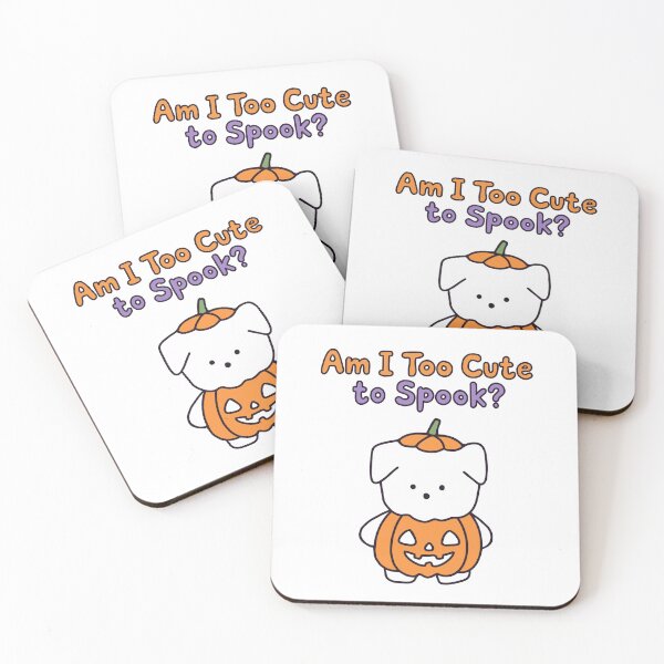 Item preview, Sol the Pup – Am I Too Cute to Spook? designed and sold by solarpink.