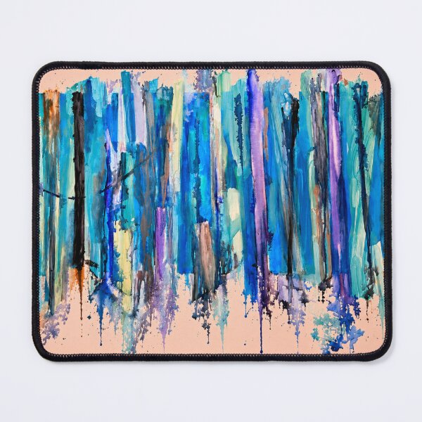 Item preview, Cascading Blues – Abstract Expressionist Painting designed and sold by Kimberly Palmer.