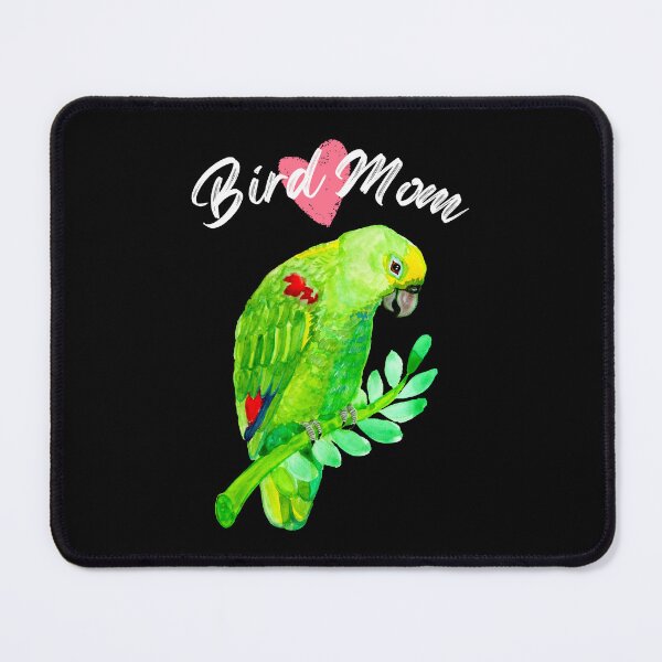 Item preview, Cute Amazon Parrot Bird Mom Watercolor designed and sold by Ivy Lily Art.