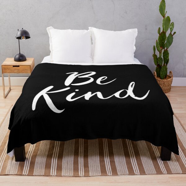 Item preview, Be Kind White Text Only Design designed and sold by WayOutWorks.