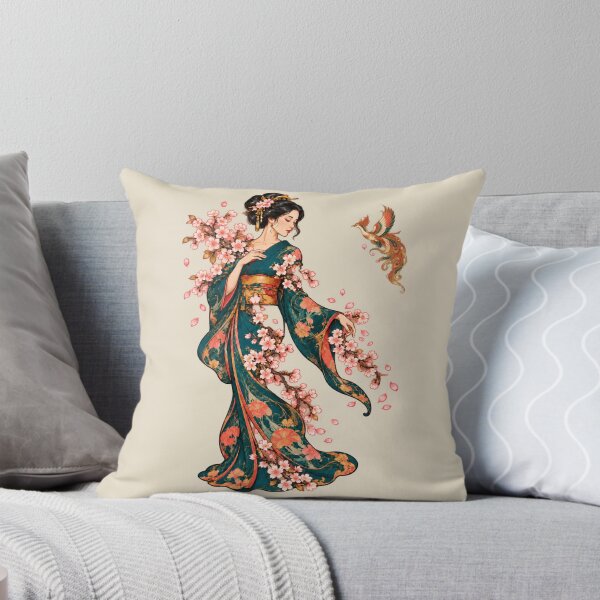 Item preview, Sakura Rebirth: Geisha and Hō-ō designed and sold by Fregoli 2D.