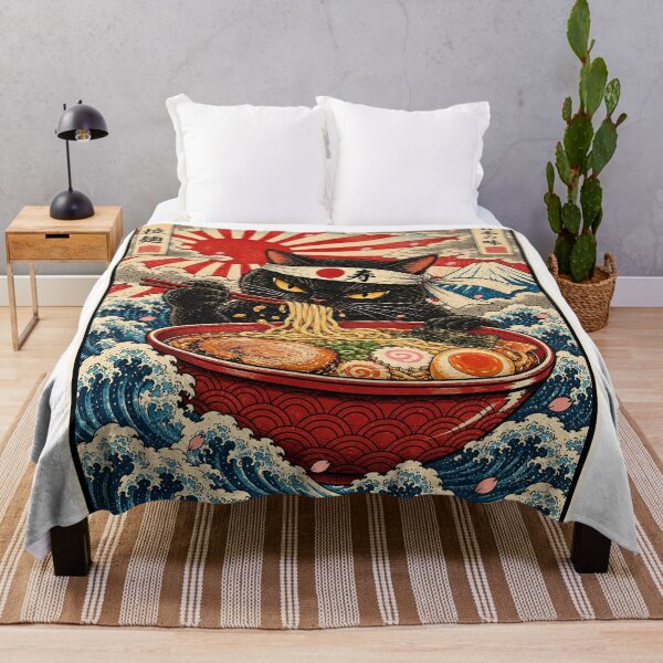 Item preview, Cat Eating Ramen designed and sold by Nice En.