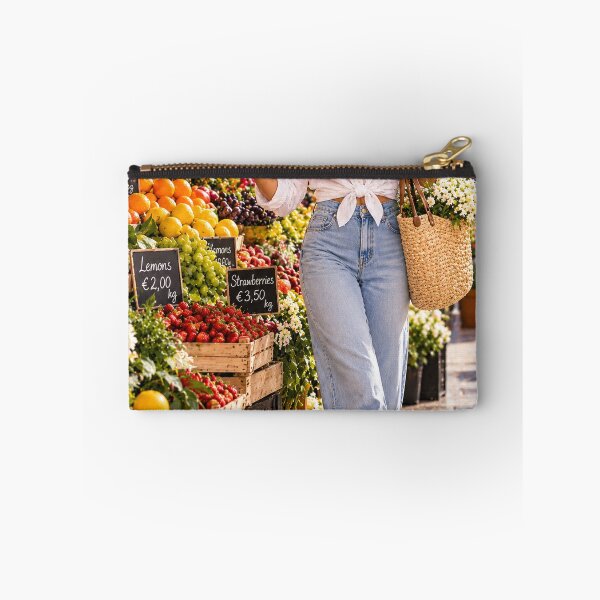 Item preview, Fashion - Stylish Lady Fruit Shopping designed and sold by Bizzfora - Shrewdnia POD.