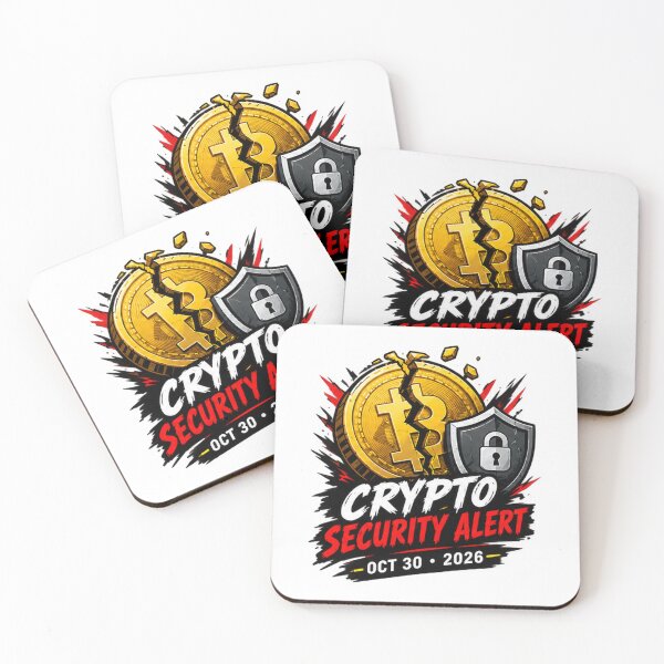 Item preview, Crypto Security Alert – Bitcoin Hacker  designed and sold by lindafloral.