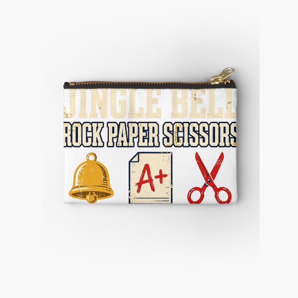 Item preview, Jingle Bell Rock Paper Scissors — Funny Christmas Teacher Shirt — Gift for Teacher designed and sold by theStaffRoomHQ.