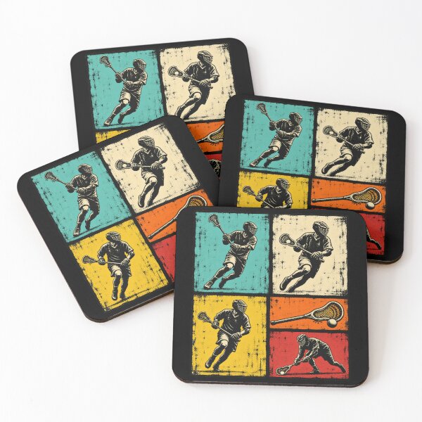 Item preview, Vintage Lacrosse Player Sports Art designed and sold by anapldv.