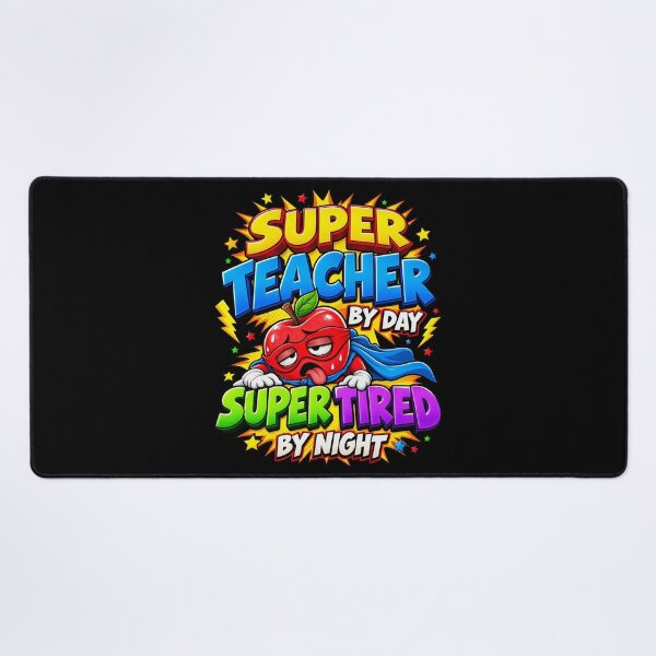 Item preview, Super Teacher By Day Super Tired By Night designed and sold by anapldv.