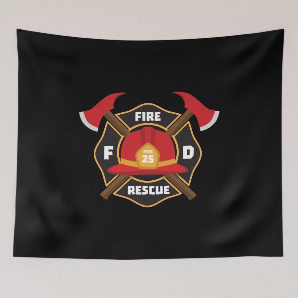 Item preview, Fire Department Kids Party Badge Firefighter designed and sold by Bronby.