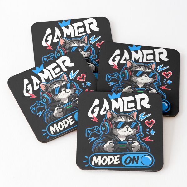 Item preview, gamer mode on designed and sold by GlobalPrintArt.