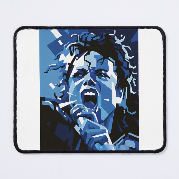 Item preview, Abstract Blue Graphic Design Inspired by Michael Jackson Style designed and sold by TonyaAWilliams.