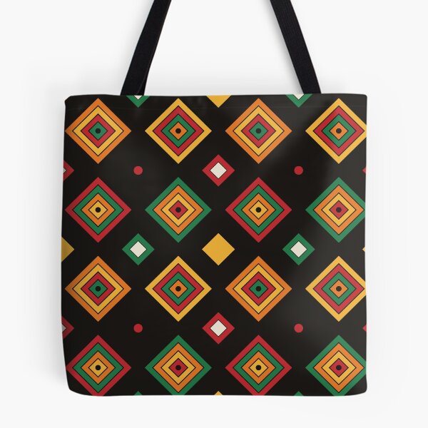 Item preview, African Inspired Bold Geometric Diamond Pattern designed and sold by RanjhaMarket.