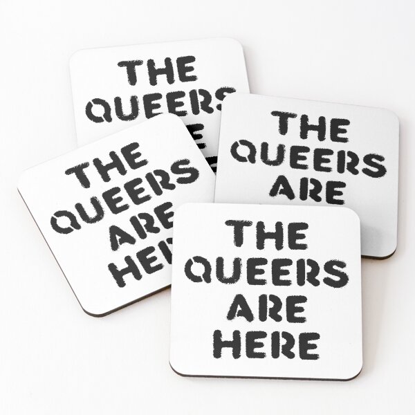 Item preview, The Queers are Here designed and sold by lazarusheart.