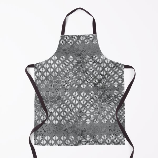 Item preview, Grey shabby polka dot pattern/ designed and sold by floraaplus.