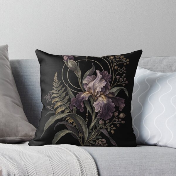 Item preview, Dark Academia Iris Botanical designed and sold by Enyr.