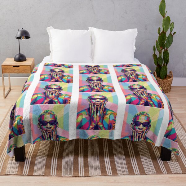 Item preview, Dennis Rodman Colorful Pop Art designed and sold by neumannelvin.