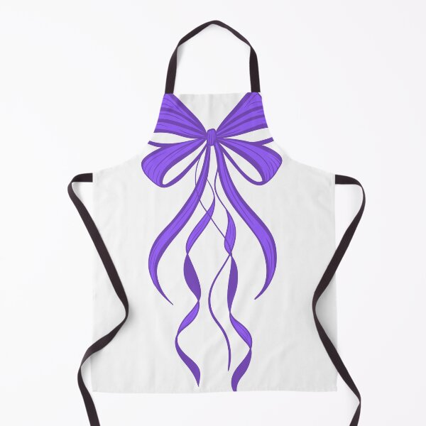 Item preview, Elegant Purple Ribbon Bow Vector Art — Coquette Aesthetic Lavender Bow Illustration designed and sold by LYAN-STORE.