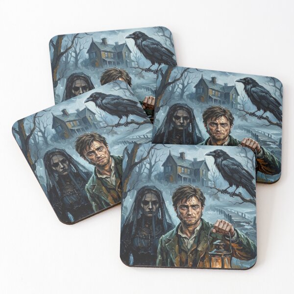 Item preview, The Woman in Black Gothic Horror Fine Art Tribute designed and sold by Art's Diner.