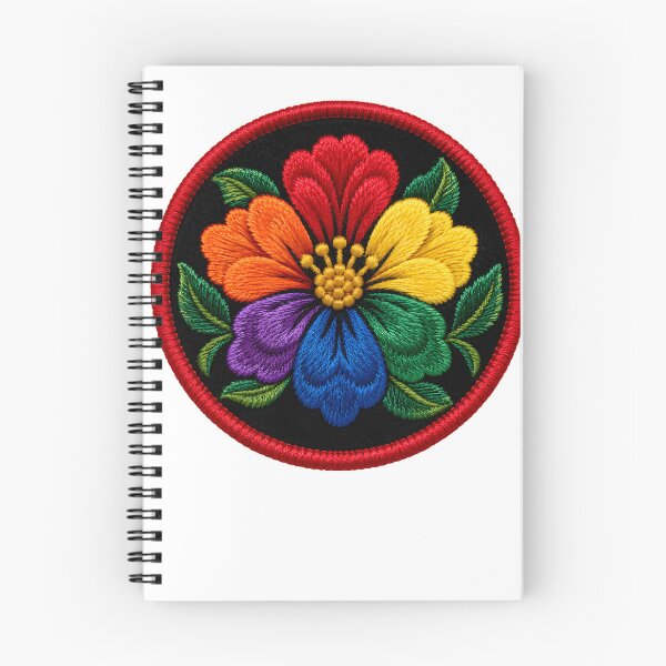 Item preview, Flor Tehuana, Muxe Pride Merit Badge designed and sold by INCLUSION and You.