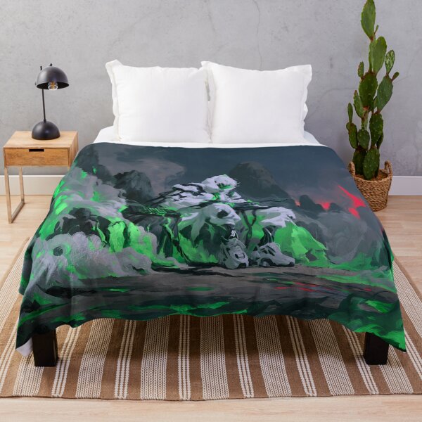 Item preview, Cyberpunk Neon Green Landscape Character Digital Art designed and sold by Lunat1kk.