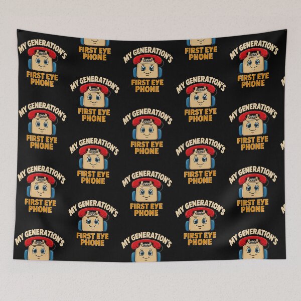 Item preview, My Generation's First Eye Phone 90s Throwback designed and sold by Redgiant87x.