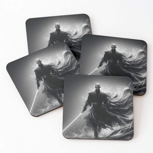 Item preview, D. Maul BW designed and sold by Lienzo Decorativo.
