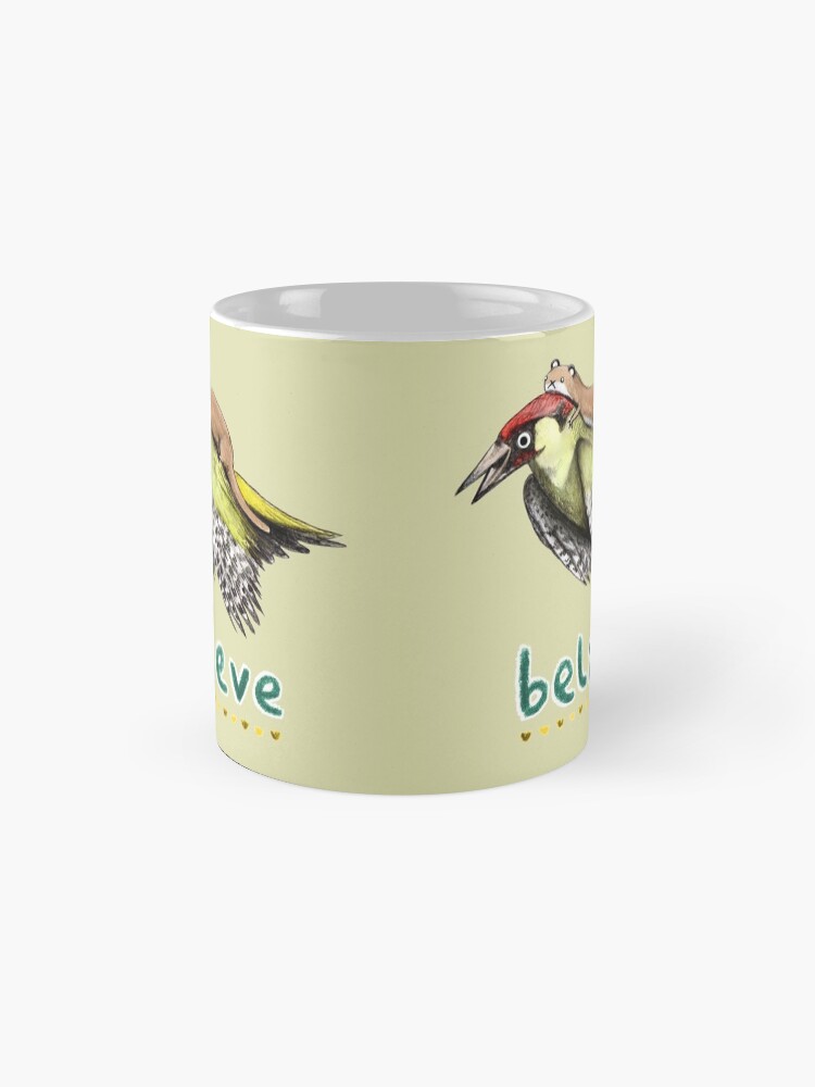 Alternate view of Believe Coffee Mug