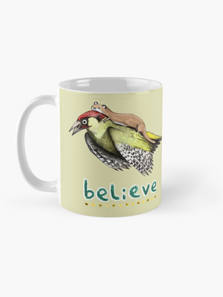 Alternate view of Believe Coffee Mug