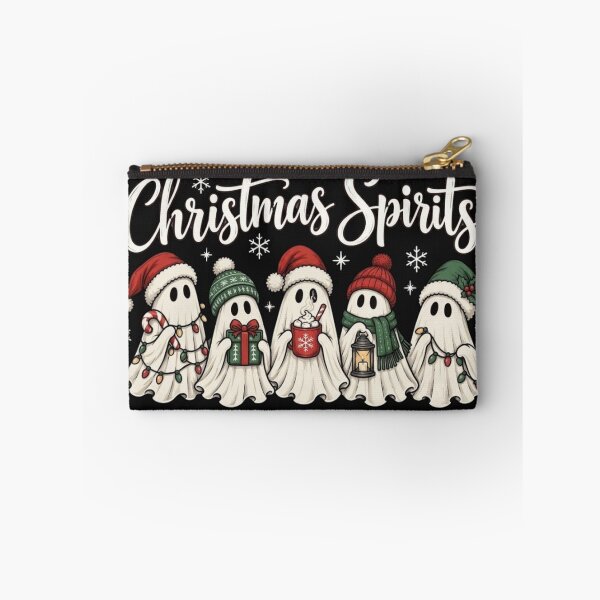 Item preview, Christmas Spirits Cute Ghost Holiday Art designed and sold by MS Pod Studio.