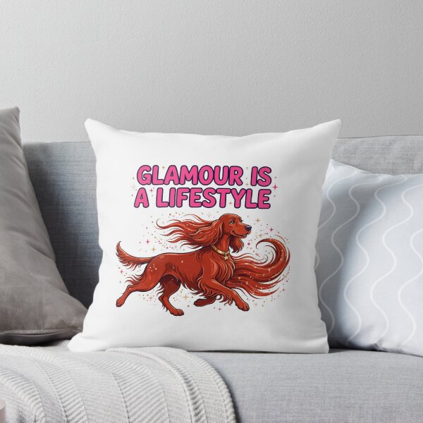 Item preview, Funny Irish Setter Shirt, Glamour Is A Lifestyle, Irish Setter Lover Gift, Setter Owner Tee, Irish Setter Mom Gift, Irish Setter Mug designed and sold by PawshPetCo.