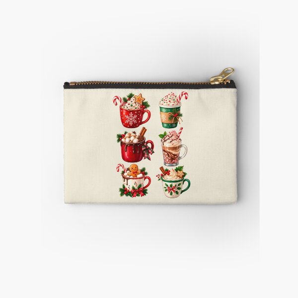 Item preview, Christmas Hot Cocoa Stickers Watercolor Festive Drinks Collection designed and sold by Aesthetic-Avenue.