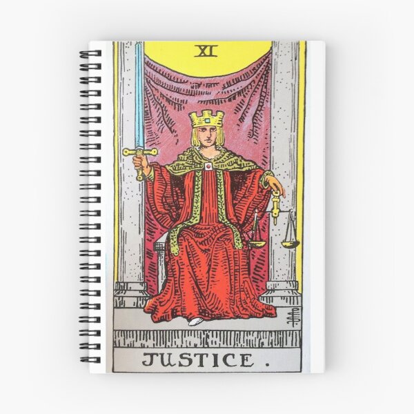 Item preview, Justice Tarot designed and sold by Phantastique Boutique.