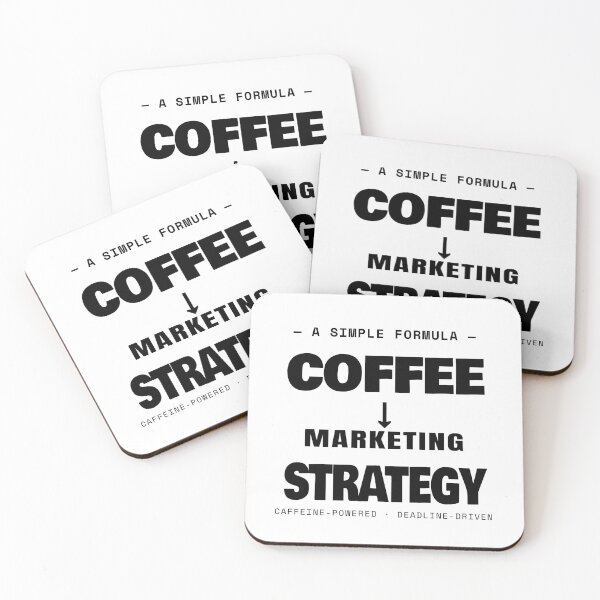 Item preview, Coffee Into Marketing Strategy Simple Formula designed and sold by TheJustVibes.