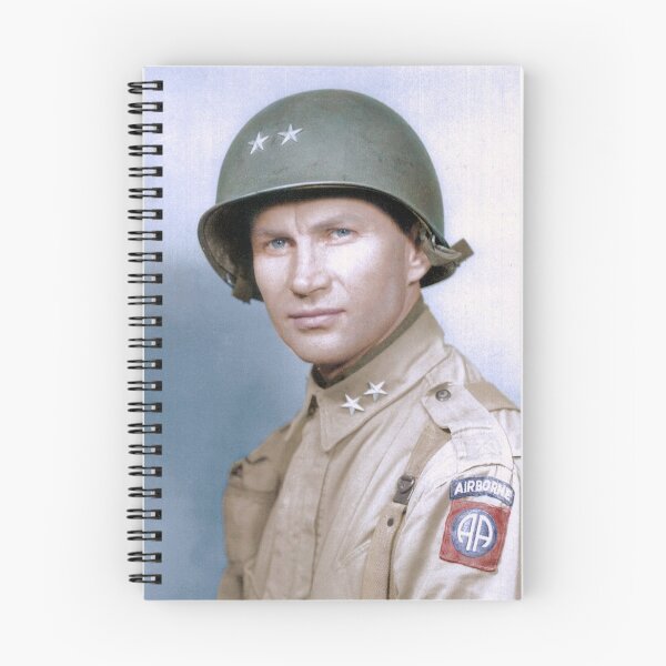 Item preview, Studio portrait of James M. Gavin, 1944-5 designed and sold by Cassowary Colorizations.