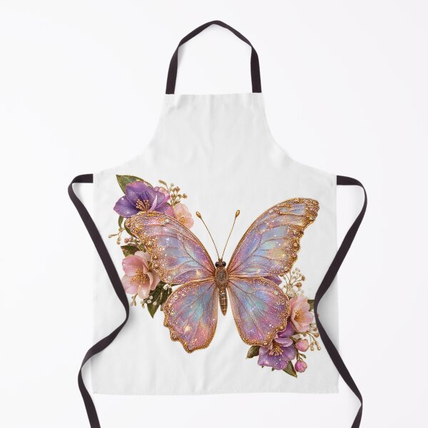 Item preview, Ultra Realistic Glitter Butterfly And Flowers designed and sold by wallpapersarts.