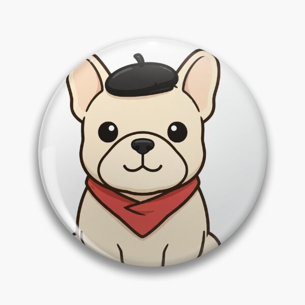 Item preview, Bonjour French Bulldog with Beret | Cute Parisian Frenchie Shirt designed and sold by Huellamor.