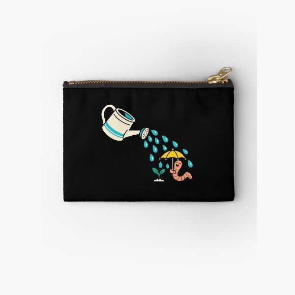 Item preview, Little Worm Sheltering Beneath a Garden Umbrella designed and sold by AMICO77.