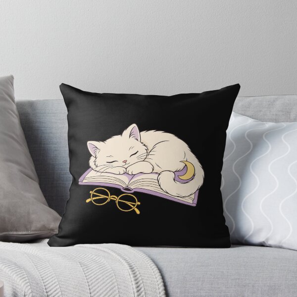 Item preview, Sleeping Cat on a Moonlit Lavender Book designed and sold by AMICO77.
