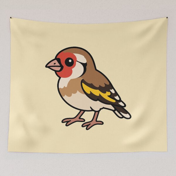 Item preview, Cute Cartoon Finch designed and sold by WildlifeDoodle.