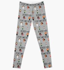 So that's what she became Leggings