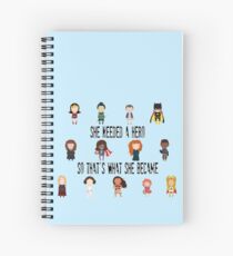 So that's what she became Spiral Notebook