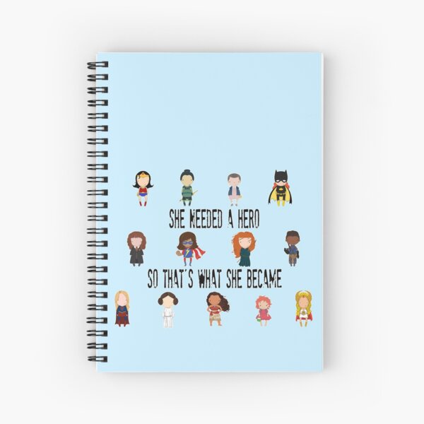 So that's what she became Spiral Notebook