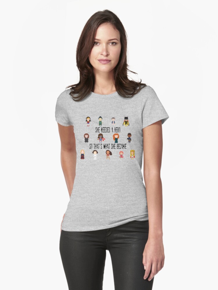 Thumbnail 1 of 3, Fitted T-Shirt, So that's what she became designed and sold by mimiboo.