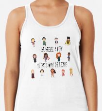 So that's what she became Racerback Tank Top