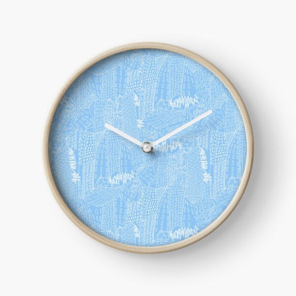 blue city Clock