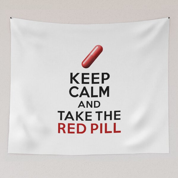Item preview, Keep Calm and Take The Red Pill designed and sold by snarkee.